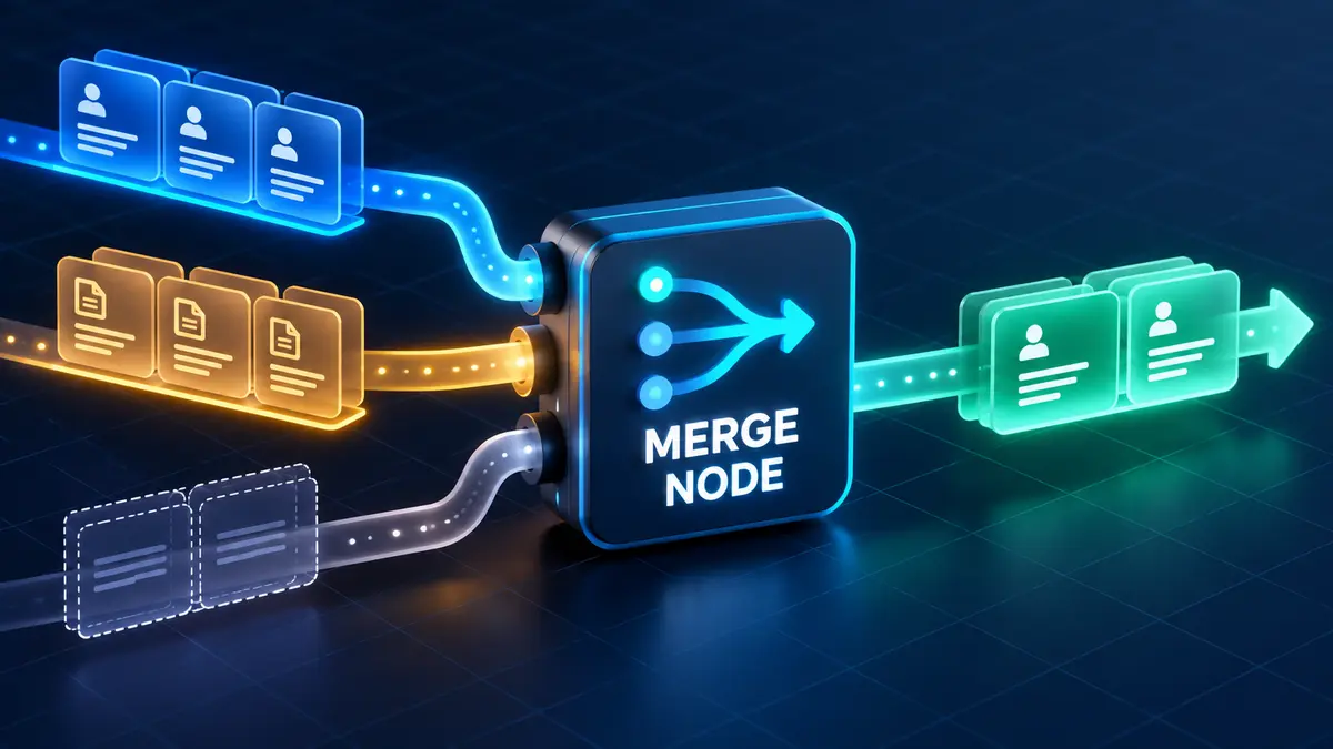 n8n Merge Node Explained: Fix Empty Branches and Wrong Joins